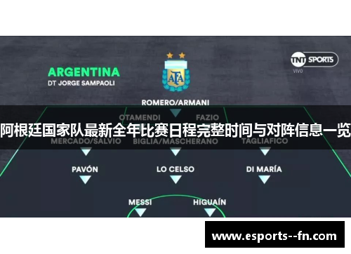 阿根廷国家队最新全年比赛日程完整时间与对阵信息一览