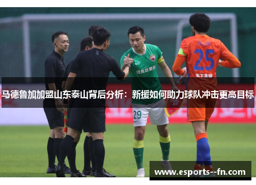 马德鲁加加盟山东泰山背后分析：新援如何助力球队冲击更高目标